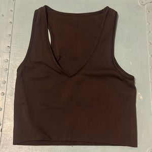 Ribbed Athleta Top